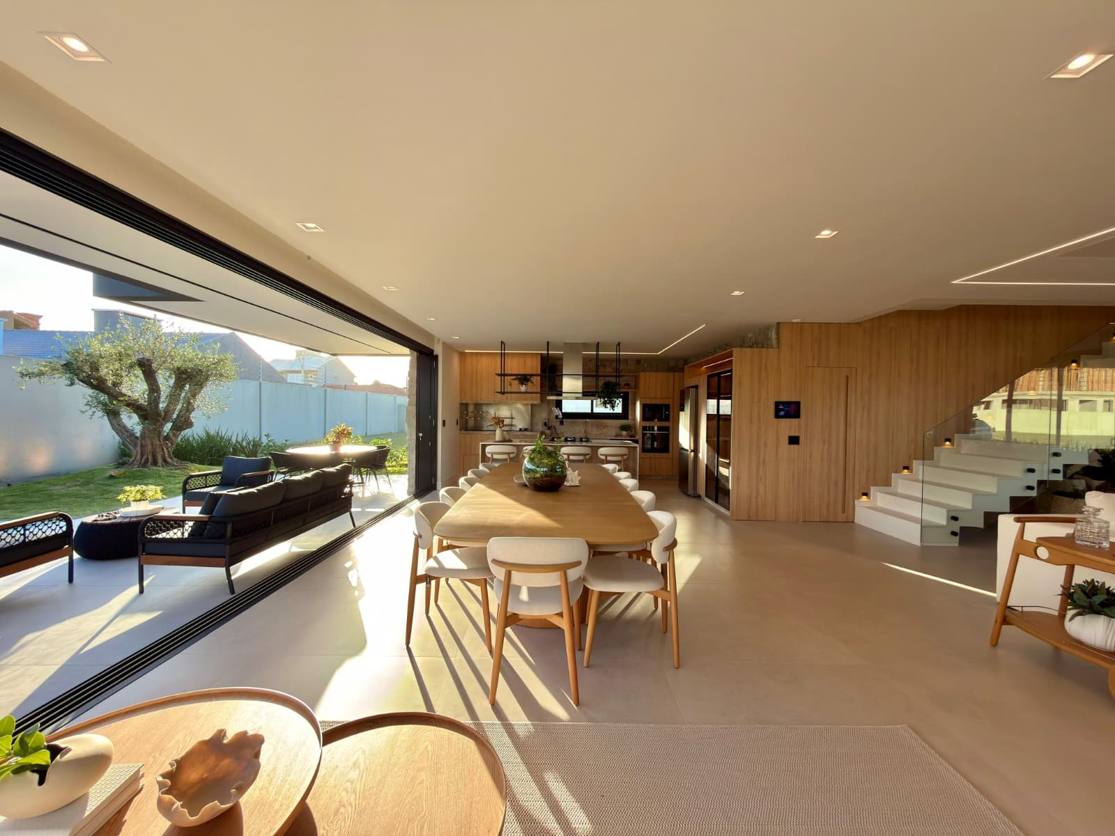 Casa Los Cobos à noite