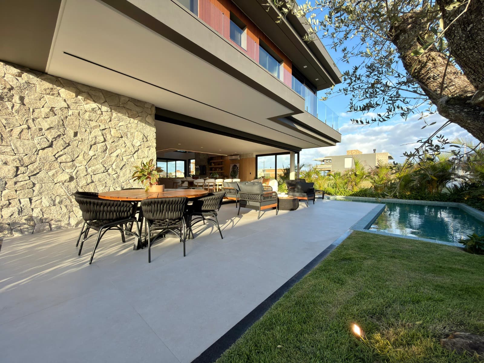 Casa Los Cobos durante o dia
